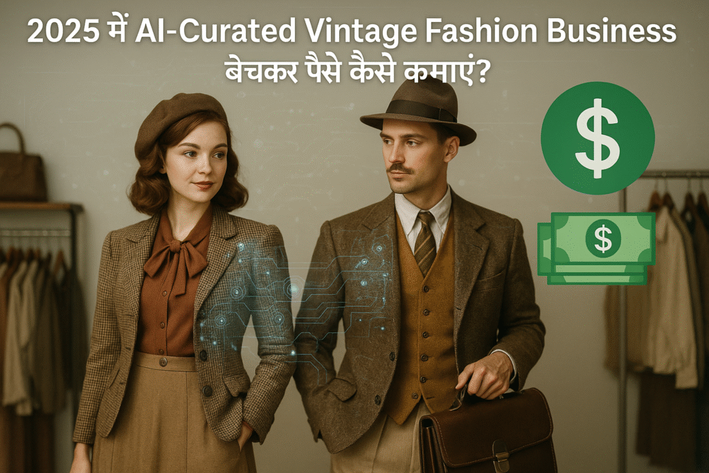 AI-Curated Vintage Fashion Business