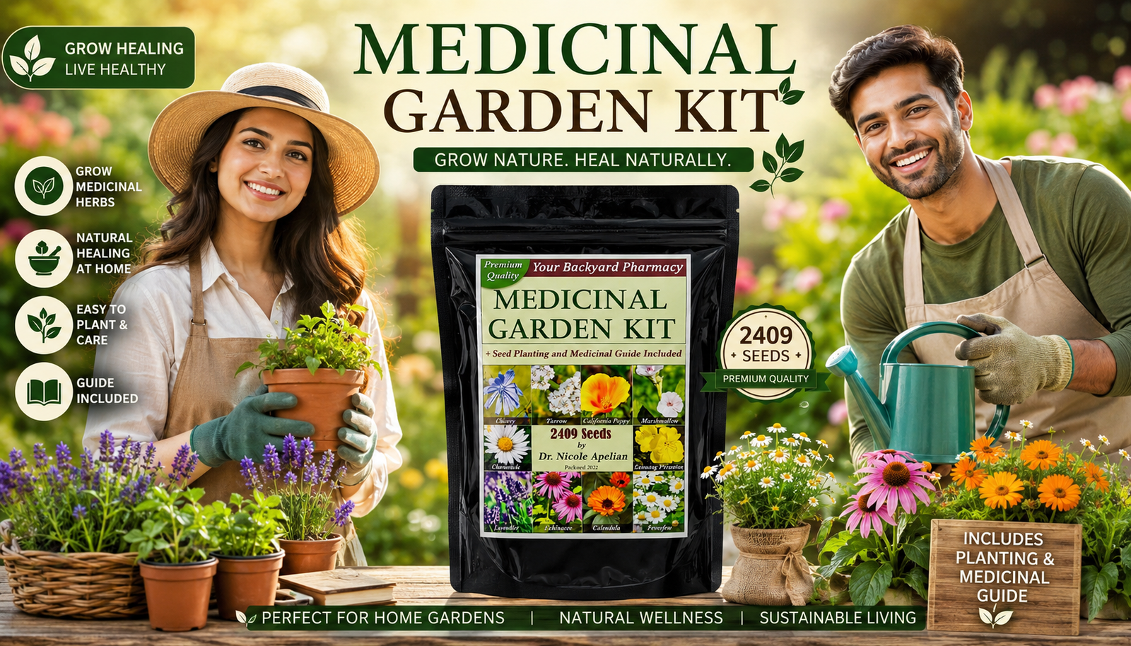 Medicinal Garden Kit