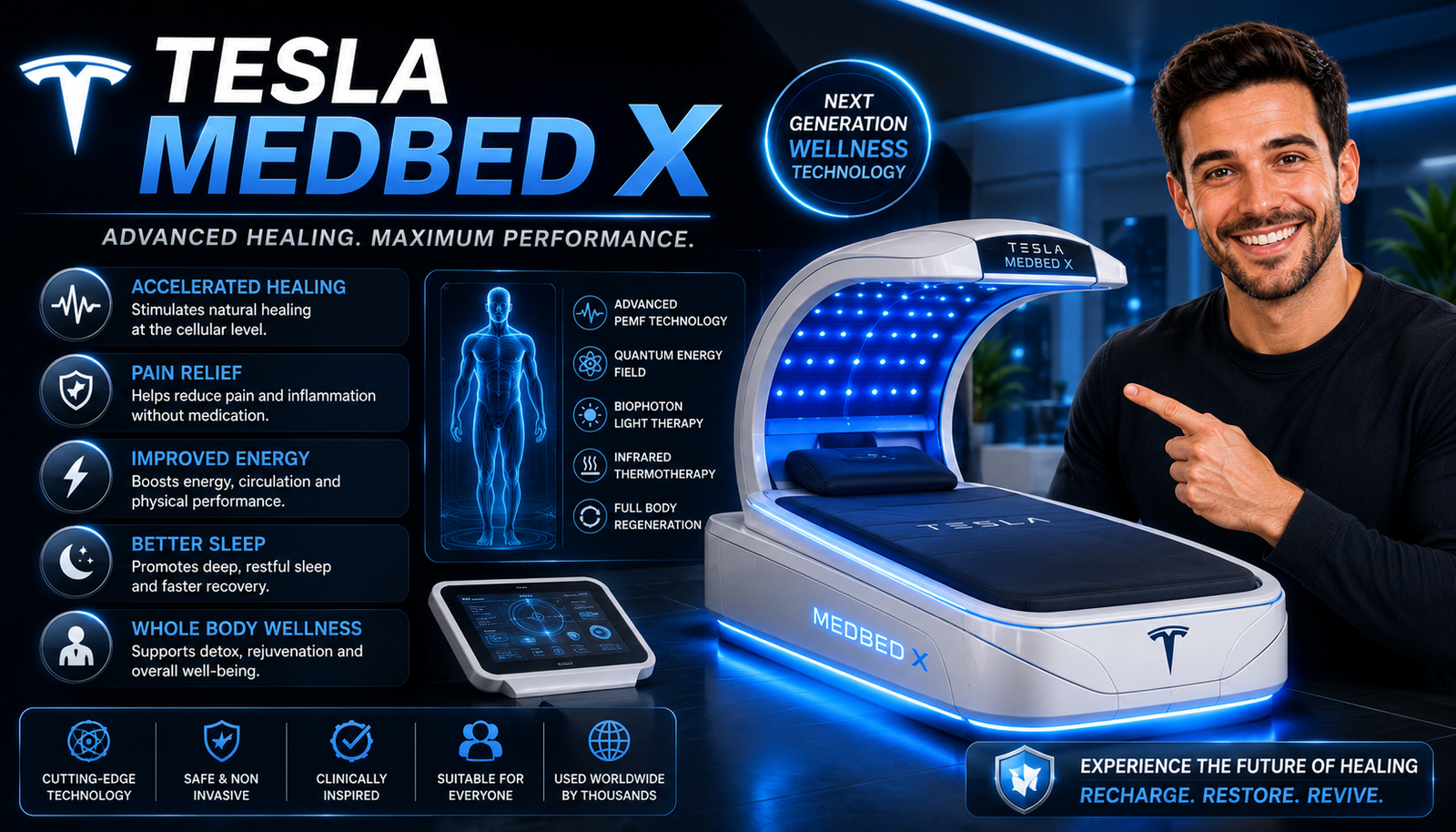 Tesla MedBed X