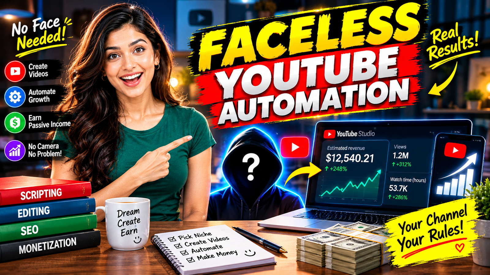 faceless YouTube automation